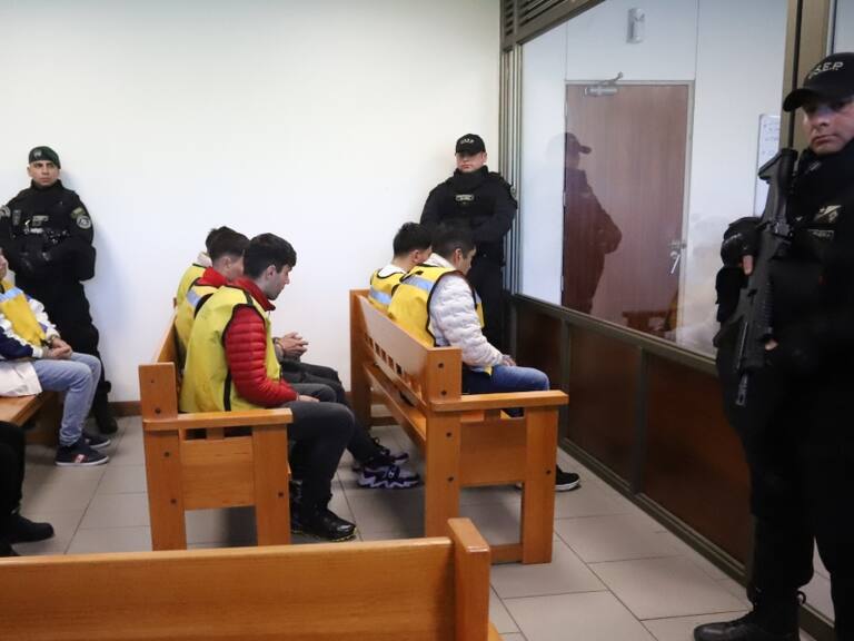 Agencia UNO | Los siete imputados por el homicidio de la suboficial mayor de Carabineros, Rita Olivares