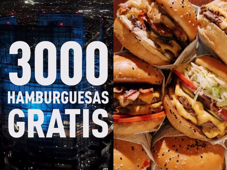 Restaurante regalará 3.000 hamburguesas por inauguración de nuevo local en Santiago: revisa aquí dónde y cuándo