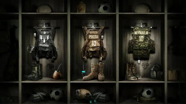 call of duty - Messi - Neymar - Pogba