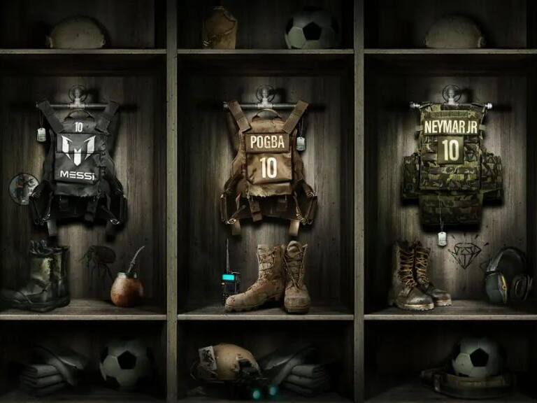 call of duty - Messi - Neymar - Pogba