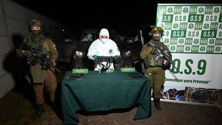 Operativo en Temucuicui: recuperan armamento y vehículo vinculados a recientes ataques contra Carabineros