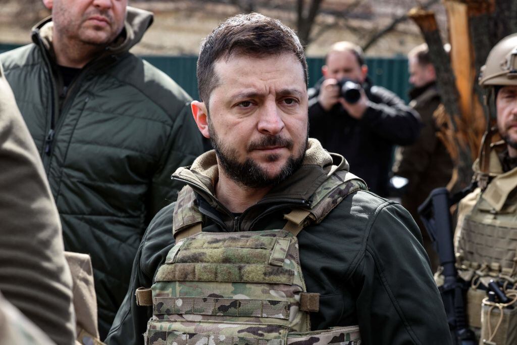 El presidente ucraniano Volodimir Zelenski