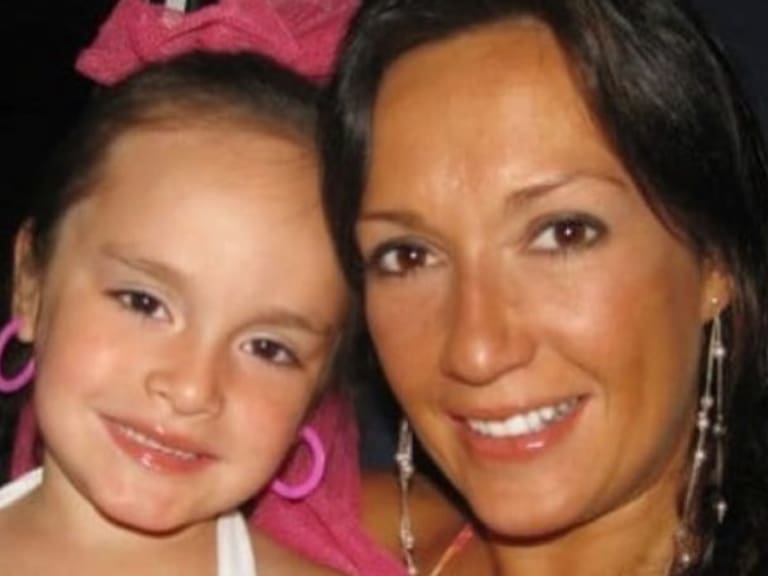 Marisela Santibáñez y su hija Rafaela