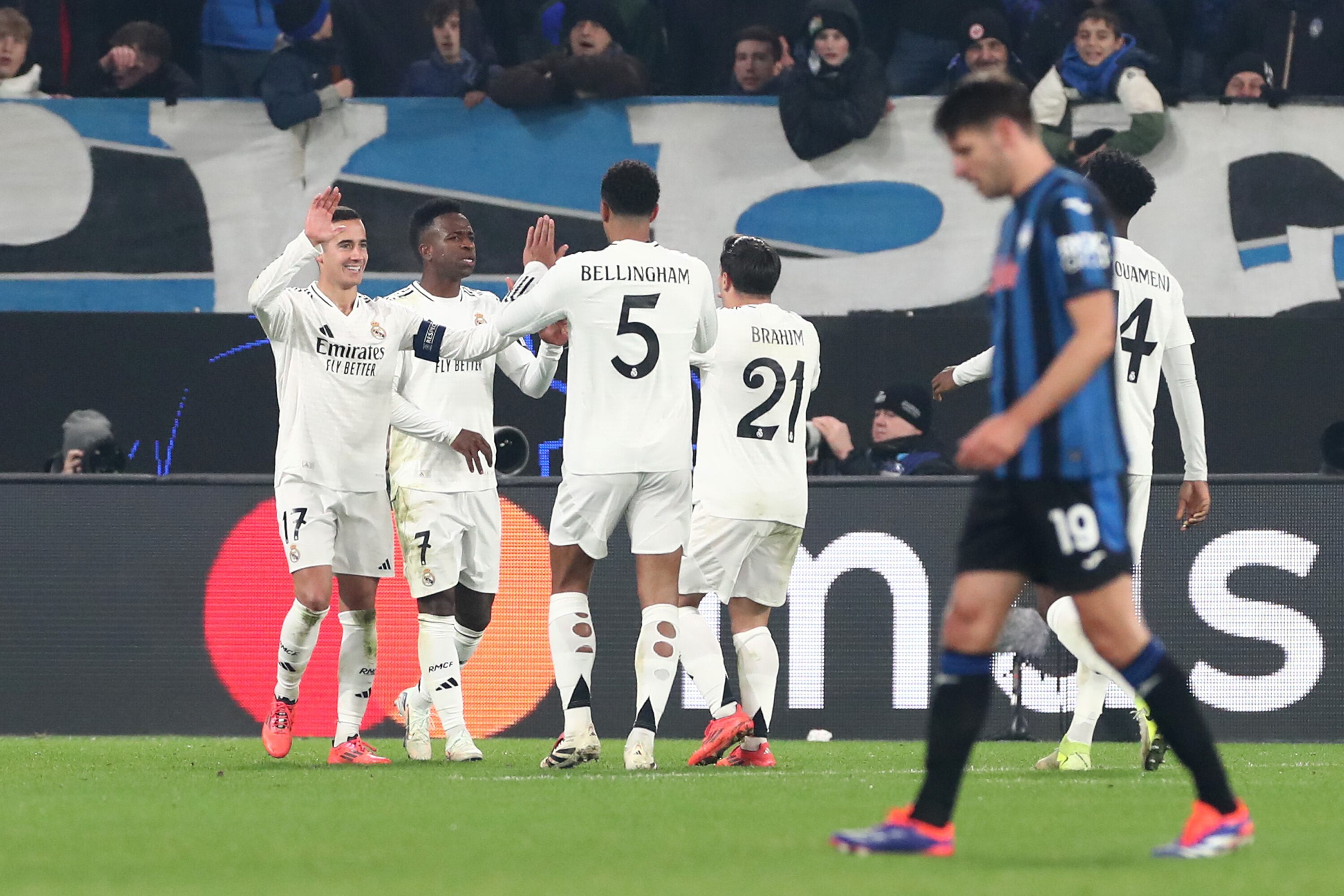 Real Madrid volvió al triunfo en Champions League ante el Atalanta | Getty Images