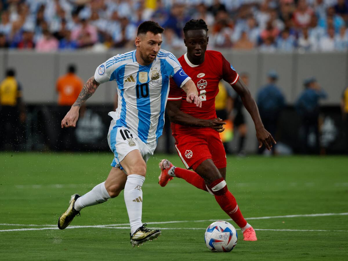 Argentina derrota a Canadá y se instala en la final de la Copa América