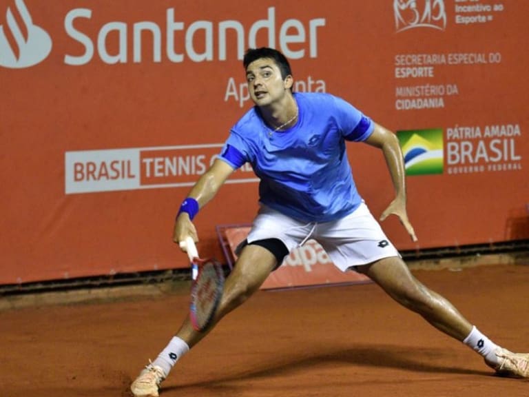 Tomás Barrios no pudo superar la maratón de tenis y cae en la final del Challenger de Piracicaba