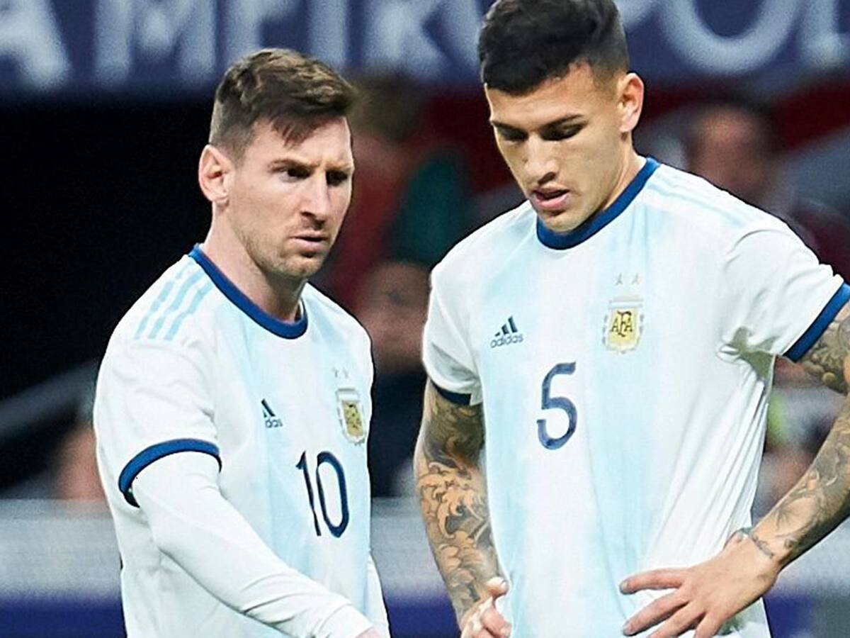 Leandro Paredes reveló que tuvo una fuerte pelea con Lionel Messi