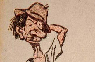 Caricatura de Verdejo, 1959
