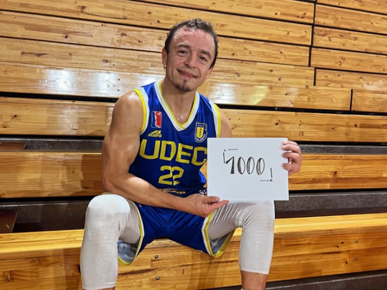 Evandro Arteaga tras llegar a los 1.000 triples en Liga Nacional de Básquetbol: “Es una marca que se va dando juego a juego”