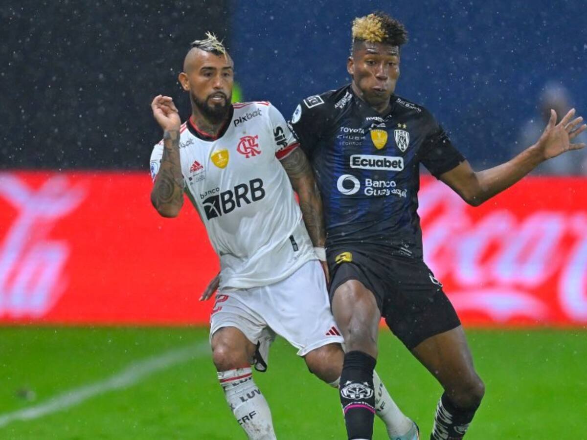 Arturo Vidal fue titular: Flamengo cae ante Independiente del Valle en la primera final de la Recopa Sudamericana