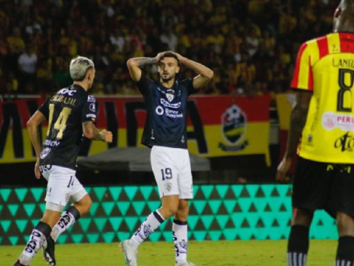 Con Matías Fernández todo el partido, Independiente del Valle no pudo ante Pereira en los octavos ida de Copa Libertadores