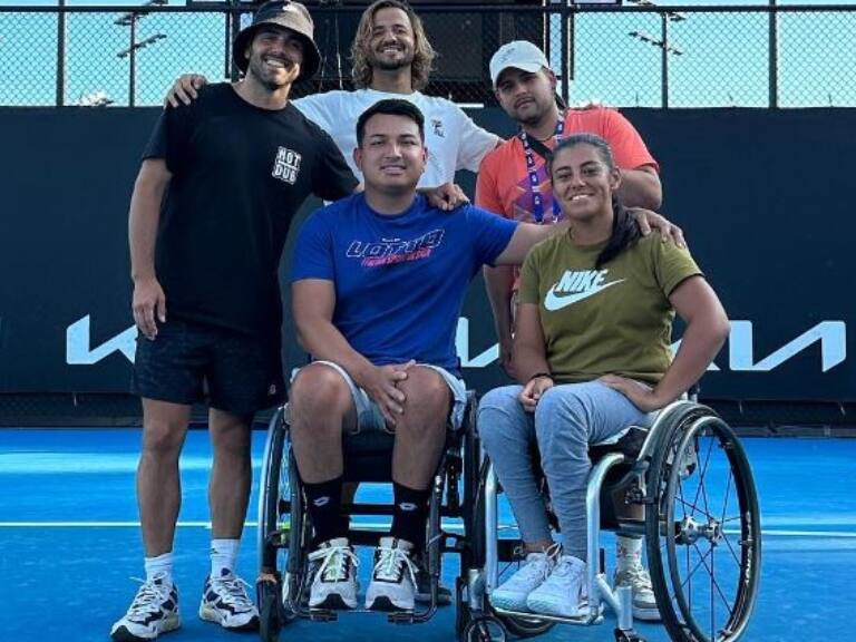 Alexander Cataldo avanza a los cuartos de final del tenis en silla de ruedas del Abierto de Australia