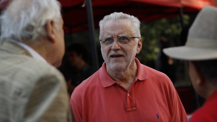 24 de enero del 2020/SANTIAGOMaximo Pacheco, participa del acto de la Juventud Socialista donde lanzan comando juvenil por una Nueva Constitución. En un evento masivo, dirigentes históricos y militantes del PS lanzan la campaña "Pueblo Unido, Pueblo Aprueba", en el marco del Proceso Constituyente.
FOTO: SEBASTIAN BELTRAN GAETE/AGENCIAUNO