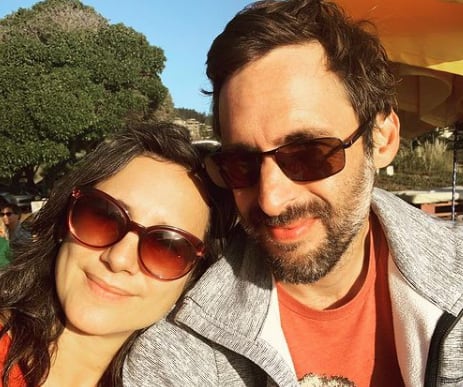 Blanca Lewin publicó tierna postal junto a Daniel Matamala.