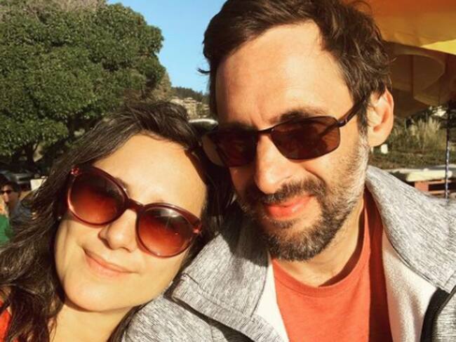 Blanca Lewin publicó tierna postal junto a Daniel Matamala.