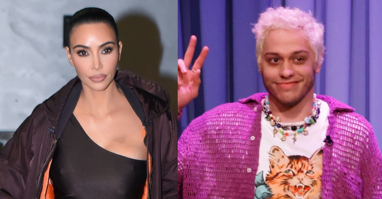 Confirman relación de Pete Davidson y Kim Kardashian | Getty Images