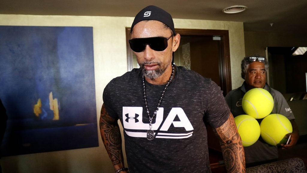 19 DE DICIEMBRE DE 2018/SANTIAGOEl tenista Marcelo Rios, realiza una conferencia de prensa, previo a su partido de exhibicion de este viernes.
FOTO: LEONARDO RUBILAR CHANDIA/AGENCIAUNO