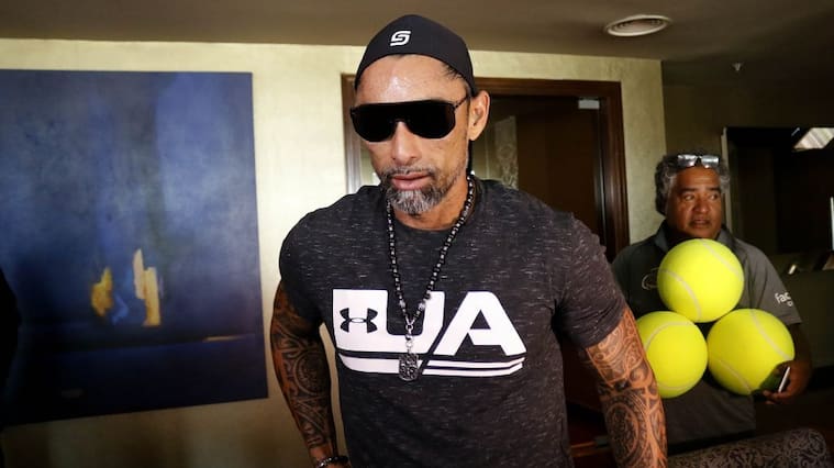 19 DE DICIEMBRE DE 2018/SANTIAGOEl tenista Marcelo Rios, realiza una conferencia de prensa, previo a su partido de exhibicion de este viernes.
FOTO: LEONARDO RUBILAR CHANDIA/AGENCIAUNO
