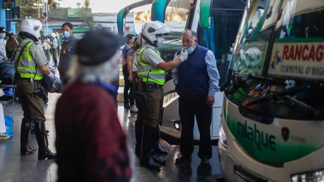 Fiscalización en Terminal de Buses