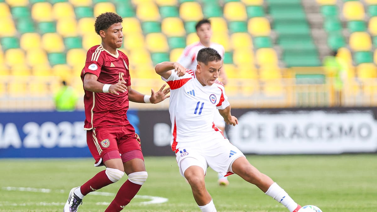 Venezuela terminó de cortar la inspiración de La Roja y se quedó con el tercer lugar del Sudamericano Sub 17