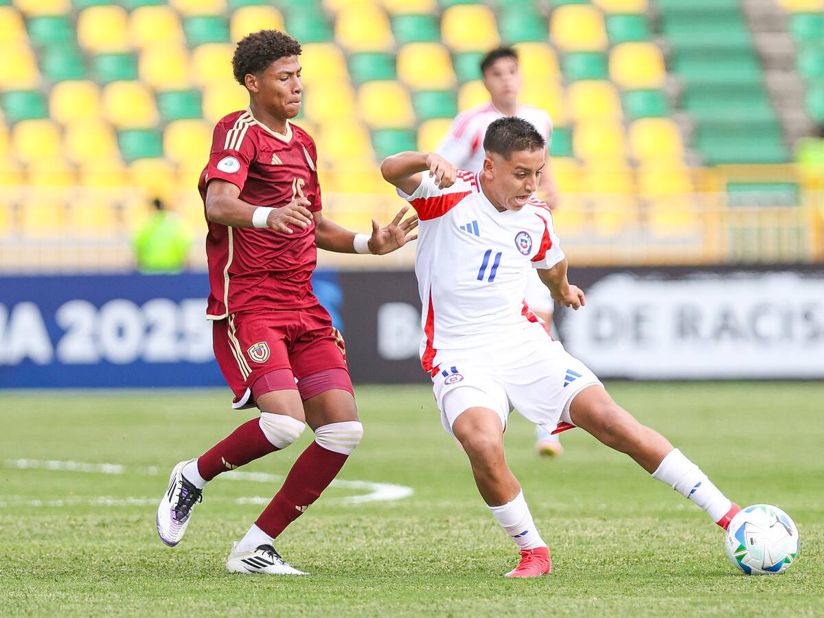Venezuela terminó de cortar la inspiración de La Roja y se quedó con el tercer lugar del Sudamericano Sub 17