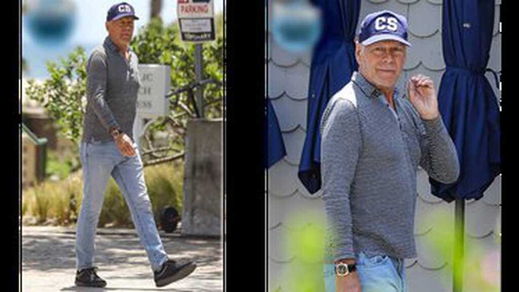 Bruce Willis en California | Fotos: Twitter