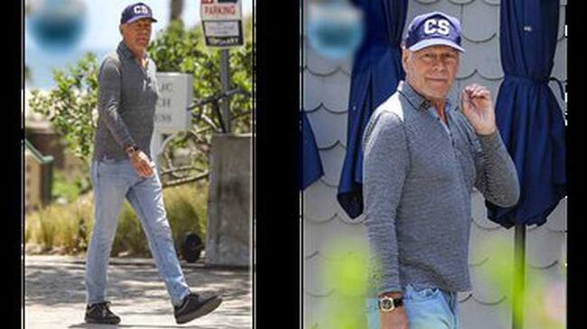 Bruce Willis en California | Fotos: Twitter