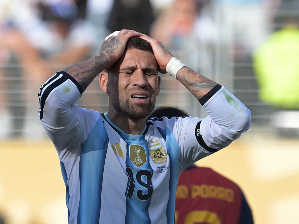 “Toda la semana estuviste llorando”: Nicolás Otamendi no aceptó el saludo de Rodri tras perder la final del Mundial