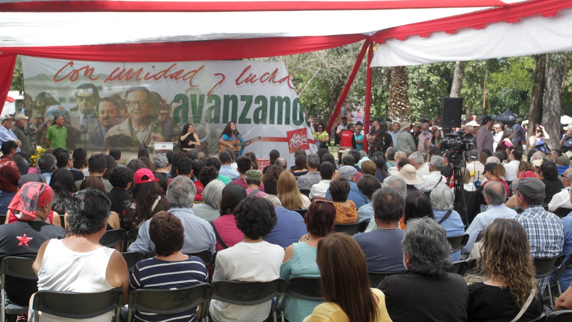 partido Comunista, Gabriel Boric, Parque O'Higgins, p