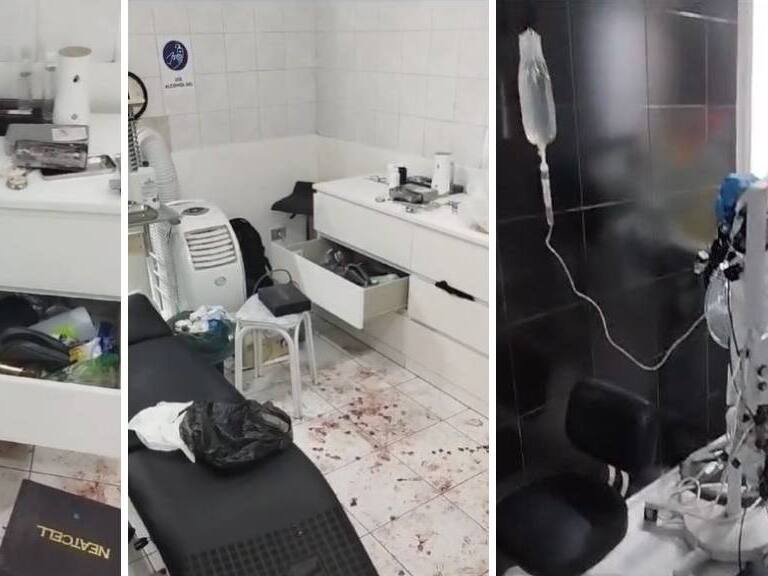 Estaban en plena operación: clausuran clínica estética clandestina en Providencia