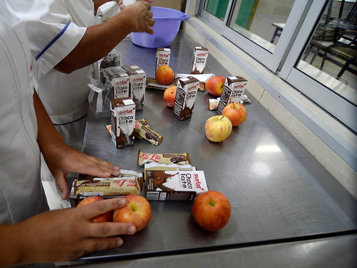 Junaeb anunció entrega de canastas para cubrir alimentación ante suspensión de clases: «Es muy similar a lo que se recibe en el colegio»