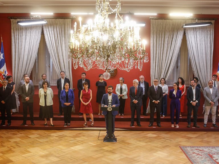 10 de MARZO de 2023/ SANTIAGOSalón Montt Varas donde se realizará el Cambio de Gabinete a realizarse en La Moneda
FOTO: DIEGO MARTIN / AGENCIAUNO