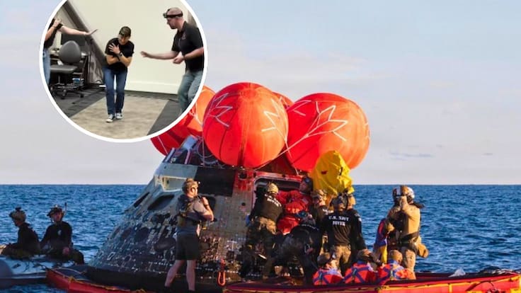 Todavía no camina con normalidad: astronauta de Artemis II revela su dura rehabilitación tras volver del espacio