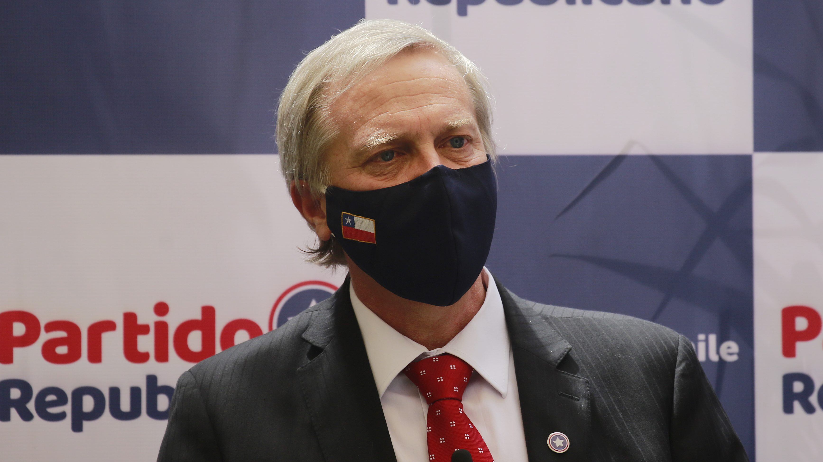 El presidente del Partido Republicano, Jose Antonio Kast