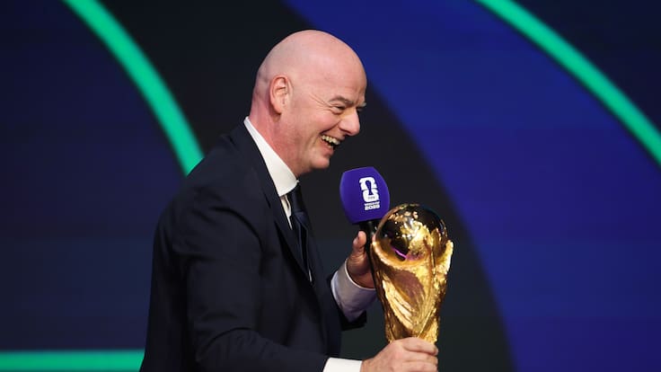 Infantino está en éxtasis: la atrevida frase que lanzó antes de la final entre Argentina y España