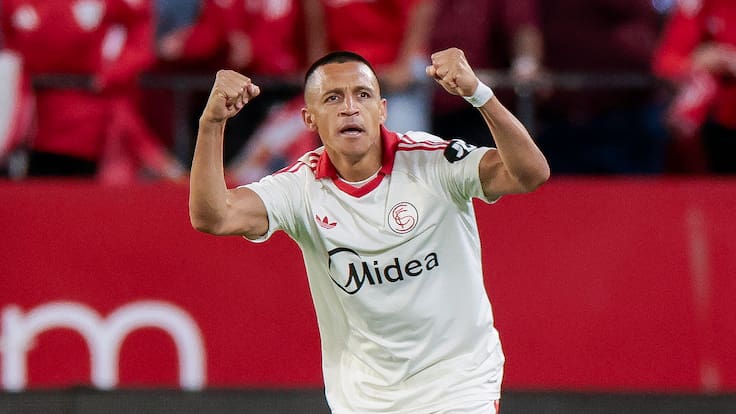 Alexis Sánchez vuelve a brillar y el DT del Sevilla sorprende con este mensaje para el chileno