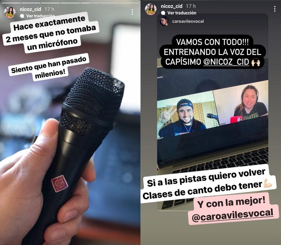 Luego de dos meses: Nico Cid retoma su carrera de cantante tras operación por cáncer