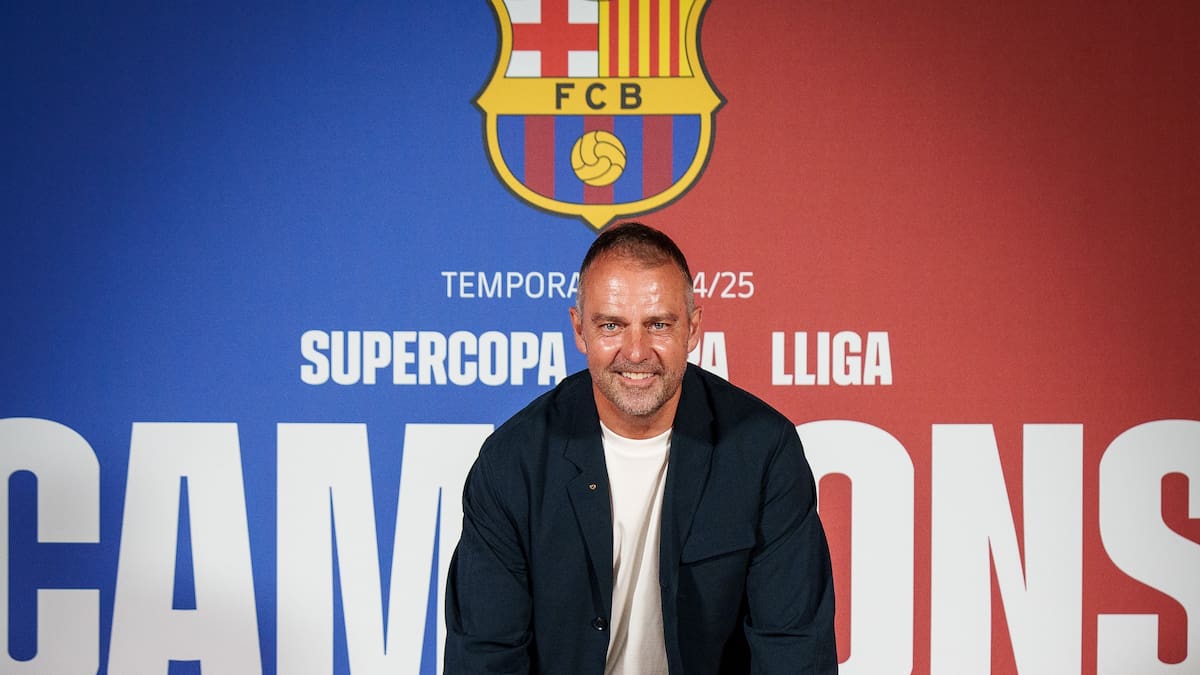El proyecto continúa: Hansi Flick extendió su contrato con el FC Barcelona hasta el 2027