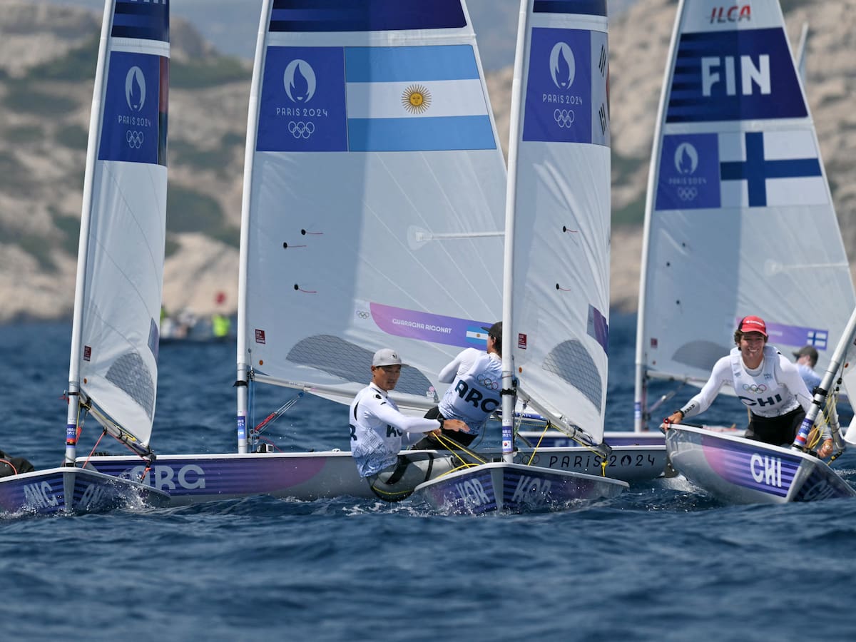 Clemente Seguel entra en el top 10 de la vela clase ILCA 7 en París 2024