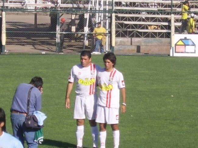 Ricardo “Manteca” González junto a su hijo Ricardo González Jr.