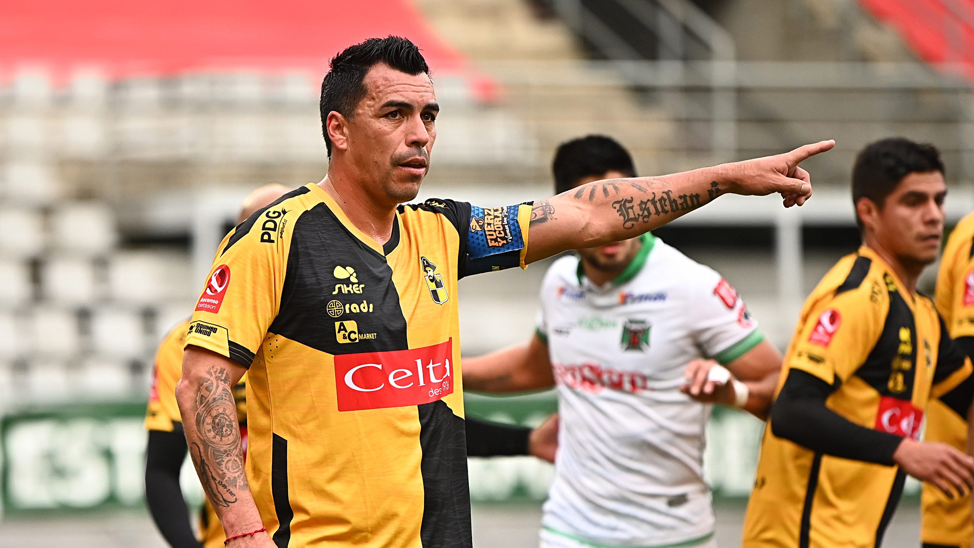 15 DE JULIO 2021 / TEMUCO
Esteban Paredes durante el partido valido por la onceava fecha del Campeonato de Ascenso Betsson 2021 , entre Deportes Temuco y Coquimbo Unido disputado en Estadio Germán Becker disputado en Estadio Germán Becker

FOTO: MARCOS MALDONADO / AGENCIAUNO
