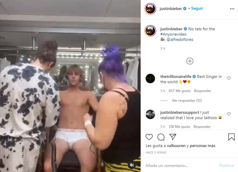 Captura Justin Bieber | Instagram