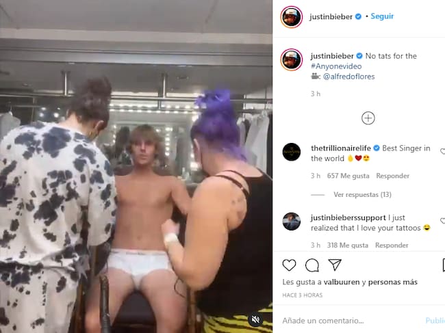 Captura Justin Bieber | Instagram
