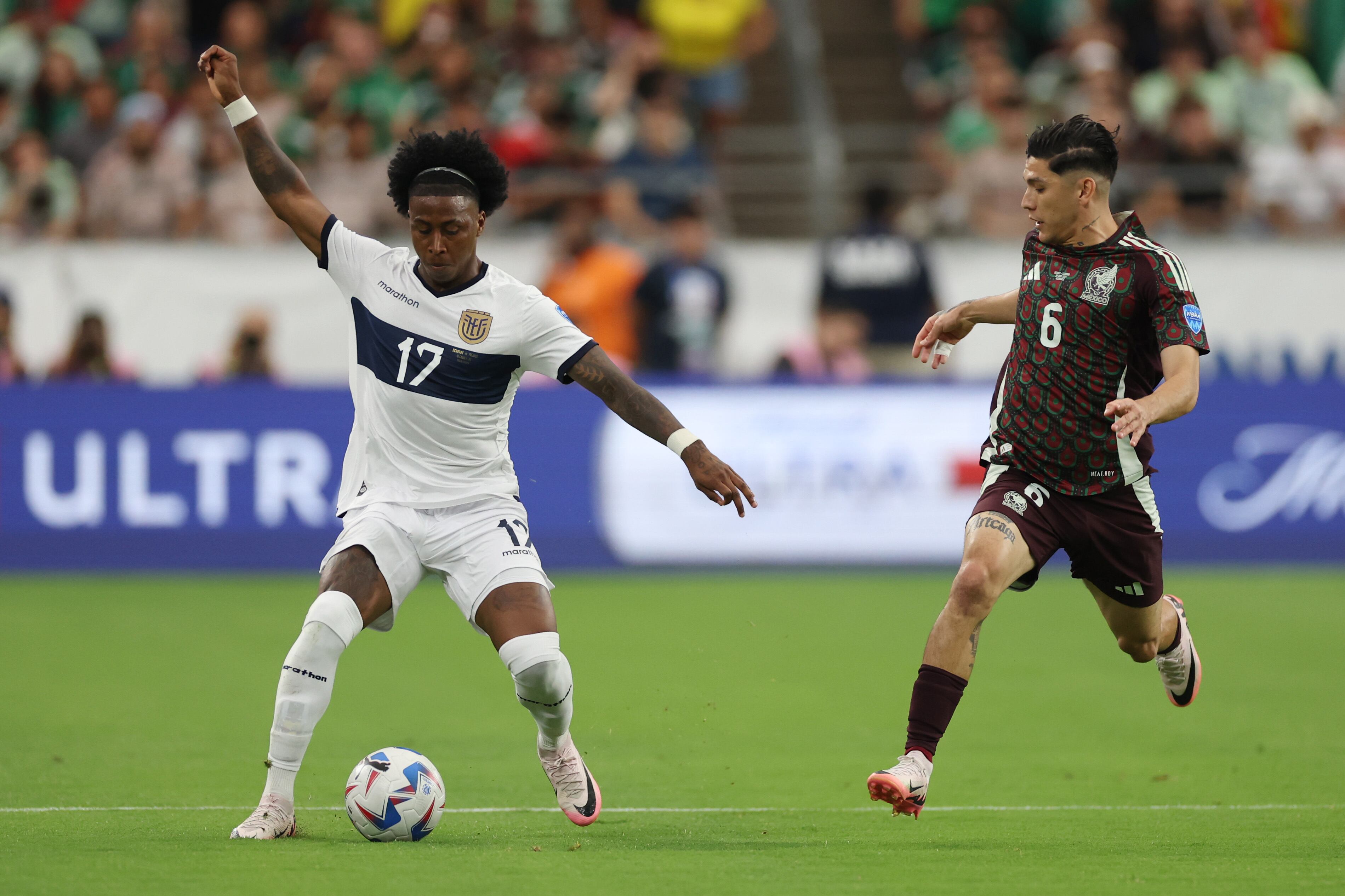México y Ecuador juegan el segundo boleto del Grupo B para los 4tos de final de Copa América | Getty Images