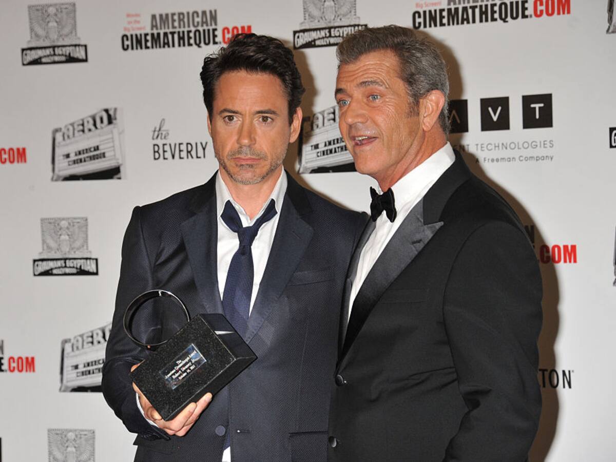 Mel Gibson recordó la vez que Robert Downey Jr. fue “audaz y generoso” por defenderlo y apoyarlo ante todo Hollywood