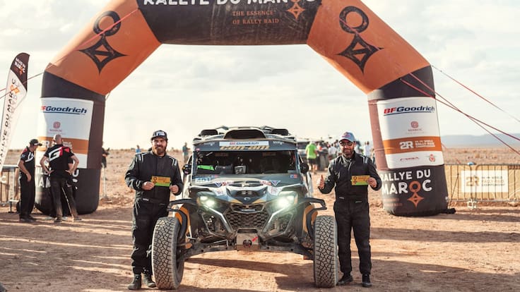 Por 11 segundos: Francisco “Chaleco” López gana el Rally de Marruecos