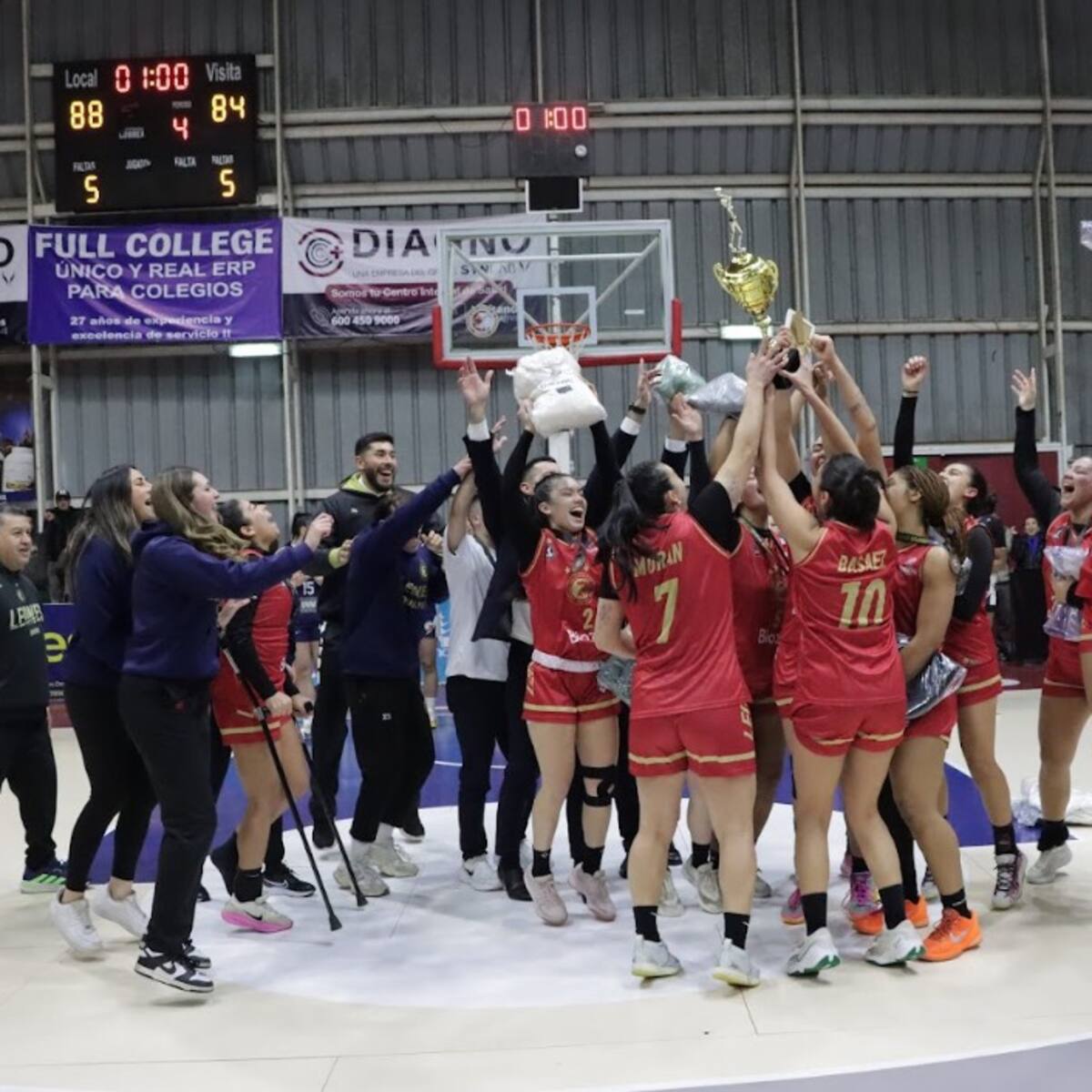 Colegio Los Leones rompe la hegemonía de Sportiva Italiana en el básquetbol femenino: iguala histórico registro de Colo Colo