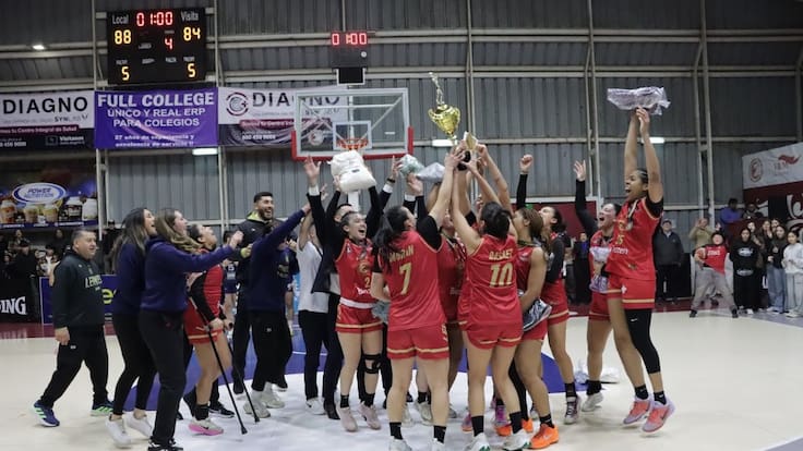 Colegio Los Leones rompe la hegemonía de Sportiva Italiana en el básquetbol femenino: iguala histórico registro de Colo Colo