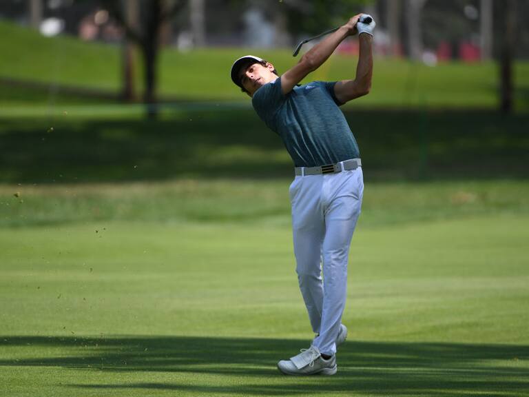 Joaquín Niemann sigue como líder y mañana buscará su segundo título en el PGA Tour
