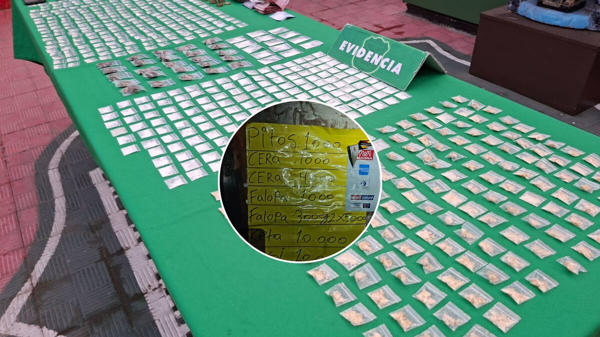 Le faltaba dar boleta: detienen a sujeto que vendía droga, tenía pago con tarjeta y hasta lista de precios